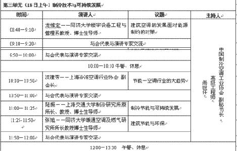 中国节能制冷高层研讨会召开