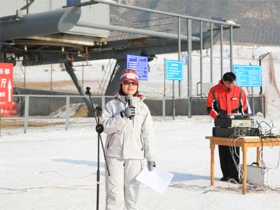 瀚艺集团成首家赞助滑雪运动赞助商(图)