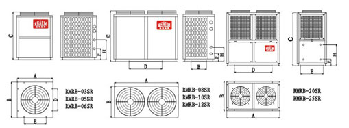 空气源热泵热水机组　方便您的生活