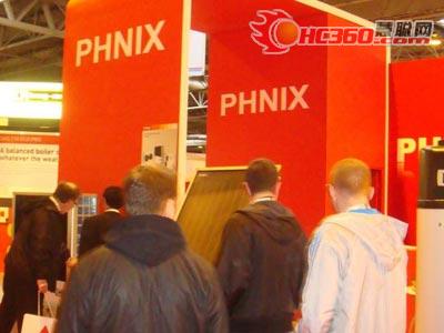 PHNIX热泵新品英国制冷博览会大抢订单