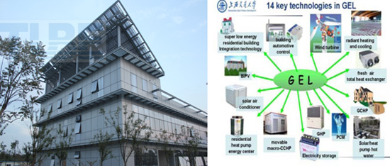 国内首个太阳能冷暖一体化项目落户上海交大