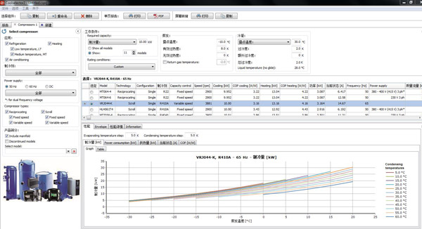 丹佛斯Coolselector®2选型工具新添压缩机选型功能