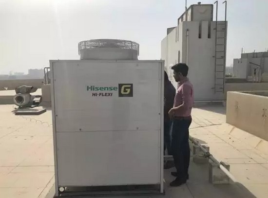 海信中央空调出征迪拜 挑战46.9℃高温 获土豪们点赞！