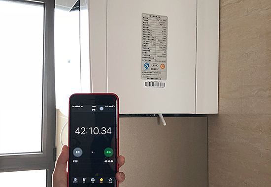 取暖沐浴皆优选 万家乐BX7零冷水壁挂炉试用