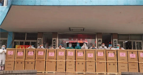 点滴爱心 汇聚力量——广东愉升为武汉捐赠智能饮水机