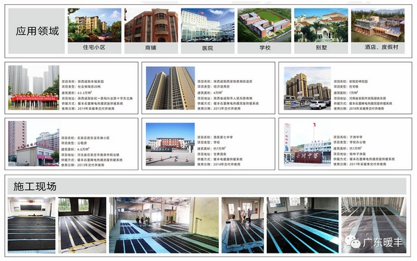 暖丰石墨烯电热膜房屋地暖供暖系统 开创电供暖行业新格局！