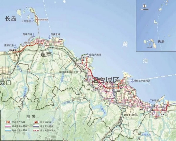 2030年清洁取暖覆盖烟台市城市规划区及蓬莱、长岛全域