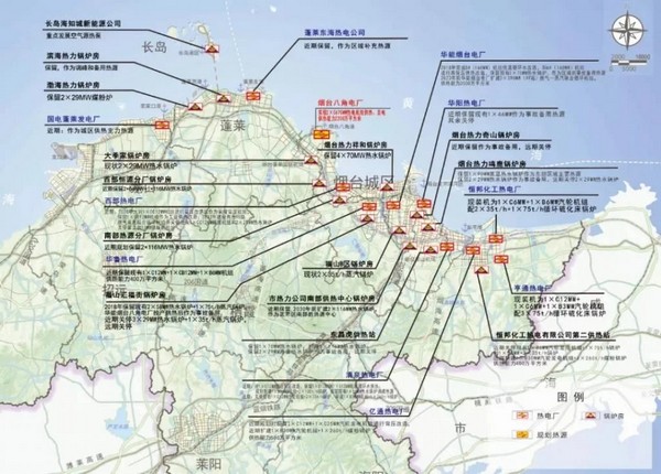 2030年清洁取暖覆盖烟台市城市规划区及蓬莱、长岛全域