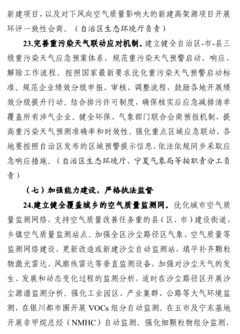 合理控制煤炭消费总量！宁夏空气质量持续改善行动实施方案印发