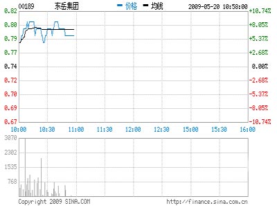 东岳曾涨逾8%传获国际金融公司入股(图)