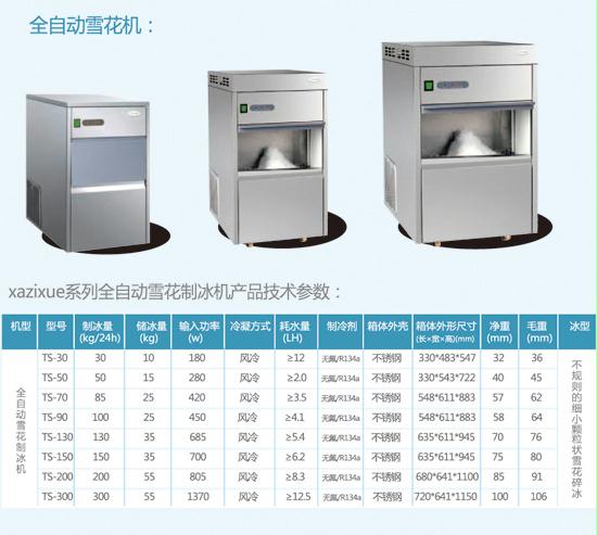 广州夏之雪精品制冰机产品强力推荐