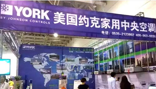 约克中央空调火爆烟台装饰装修产业展