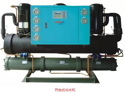 工业冷水机开机准备工作及安装程序