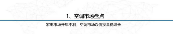 空调季报 | 3月拉动Q1超预期增长 市场以价换量稳增长